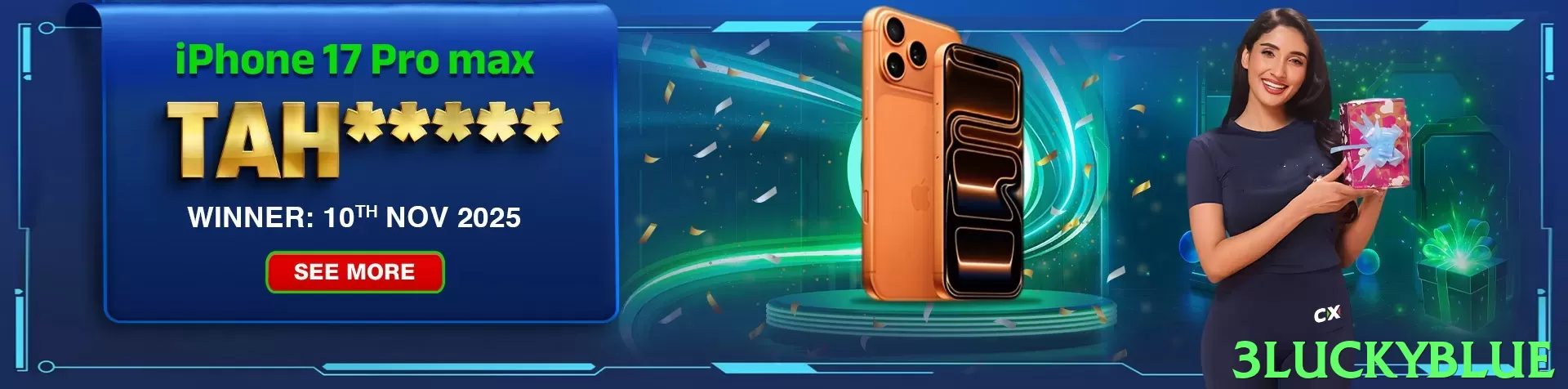 3luckyblue game app for Pakistan players - 2